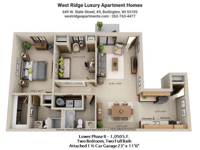 3D Floor Plan